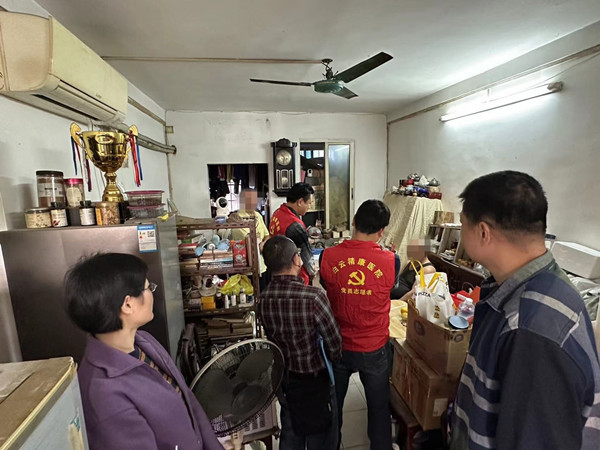 图为开展精神残疾上门评测服务
