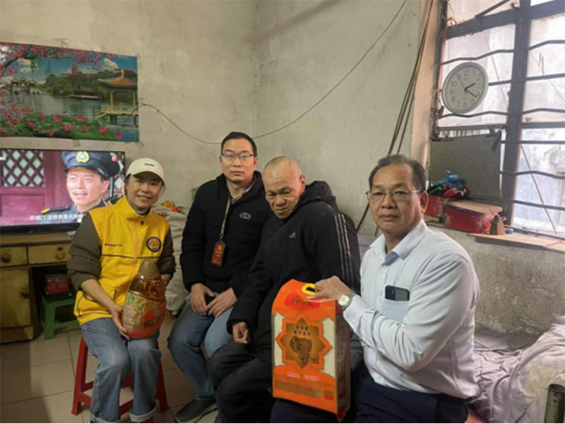 广州市肢协携手广东狮子会开展新春慰问活动576